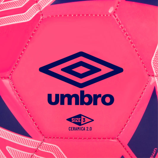 Ceramica 2.0 Size 3 Youth and Beginner Soccer Ball, Pink
