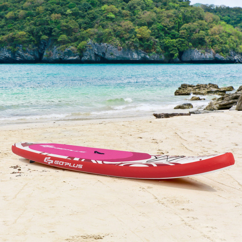 10.6/11 Feet Inflatable Adjustable Paddle Board with Carry Bag